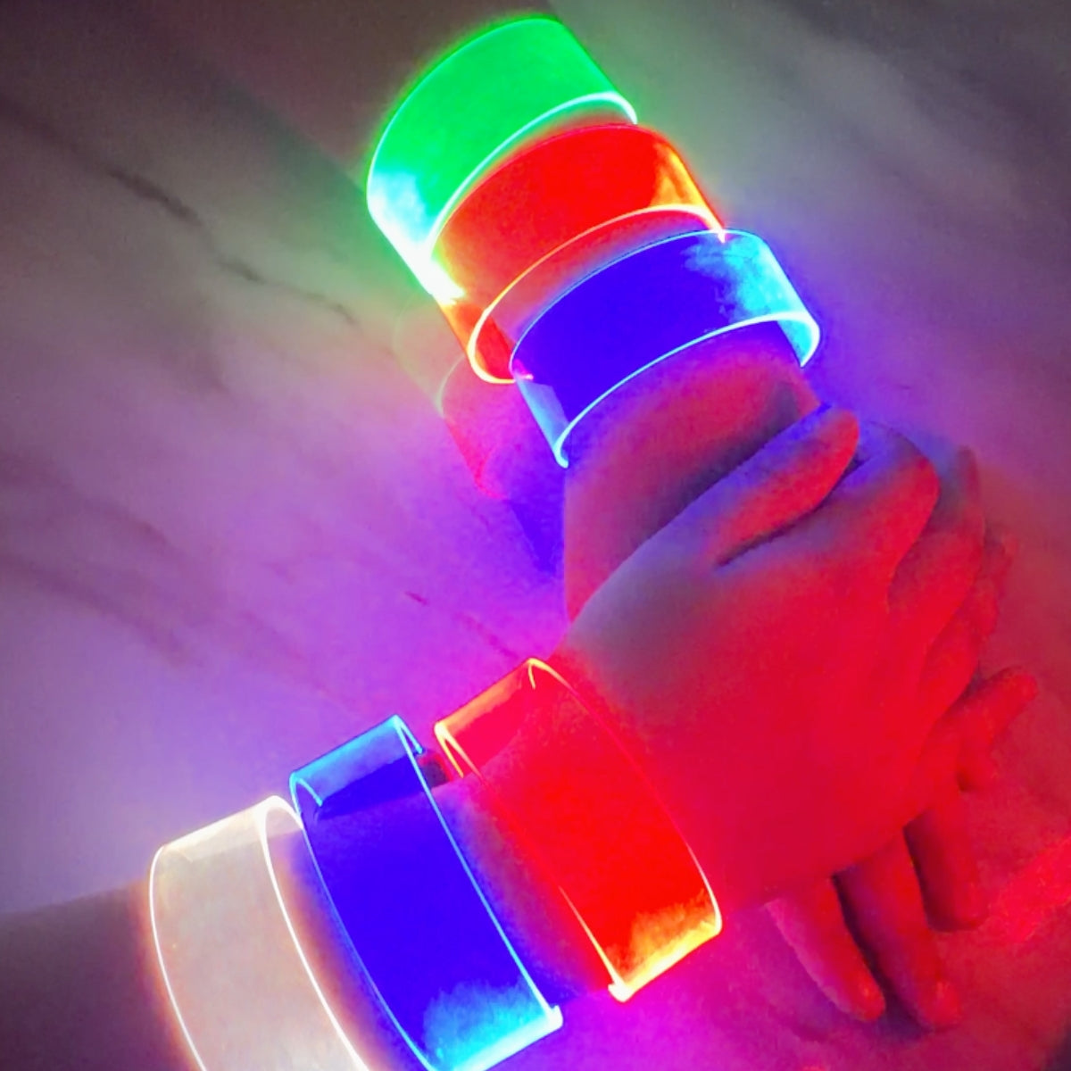 Music Sync LED Bracelets (Not Personalized)
