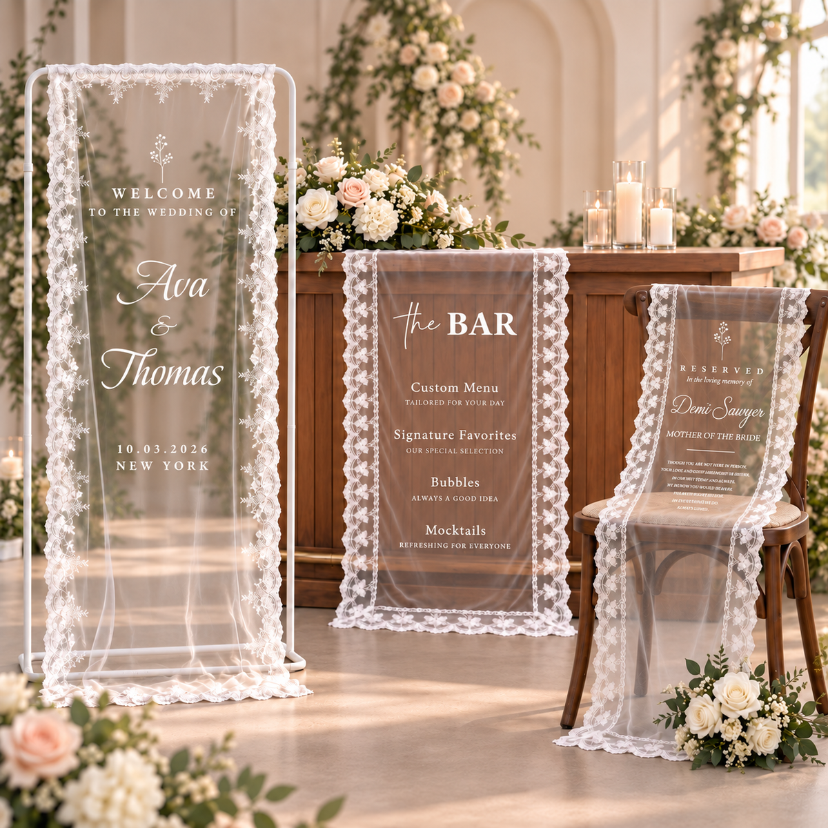 Lace Signs