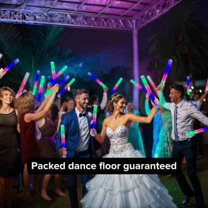 Wedding Glow Sticks - Text Only Design