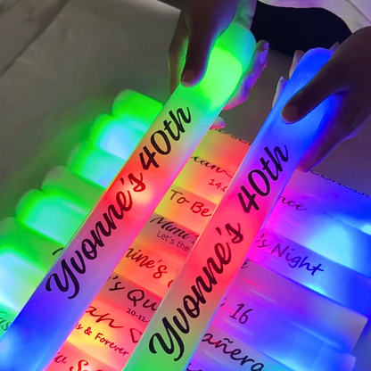 Custom-Made Glow Sticks