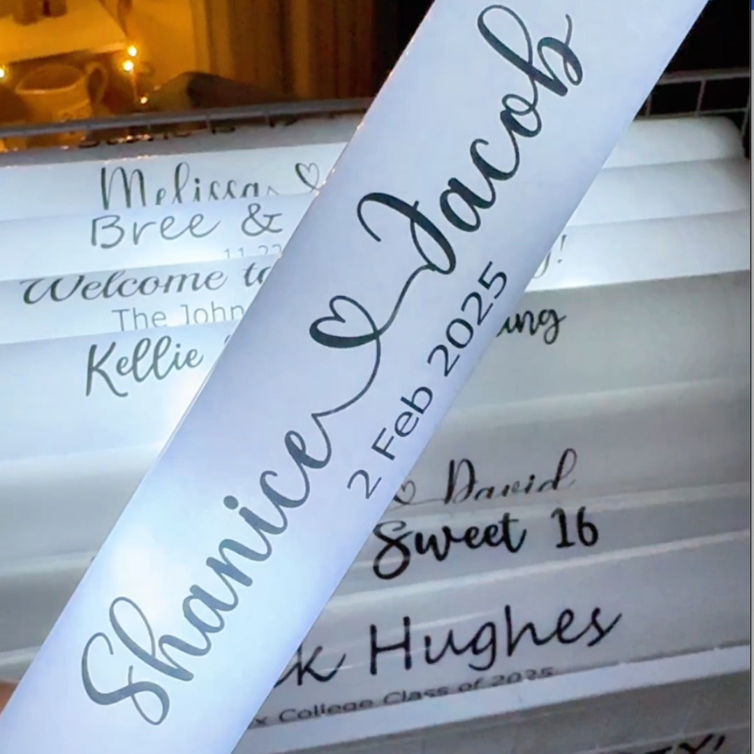 White LED Light Glow Sticks