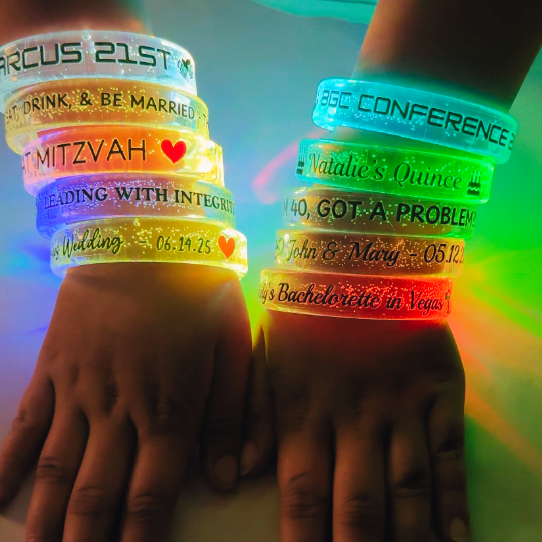 Multicolor LED Glow Bracelet